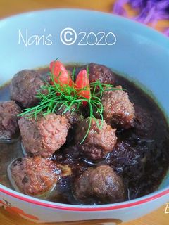 Foto resep Semur Bola-bola Daging Sapi