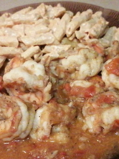 Una foto de Camarones al mojo de ajo