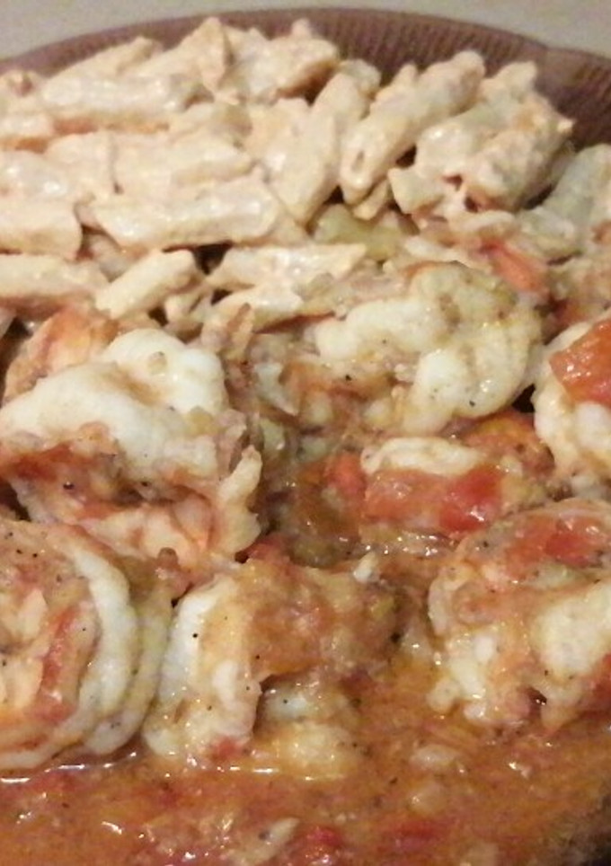 Una foto de Camarones al mojo de ajo