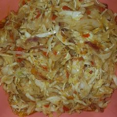 A picture of Masala Cabbage.