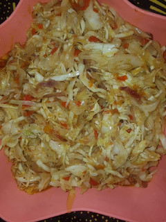 A picture of Masala Cabbage.