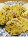 Sweet Potato Tempura with Sesame Coating