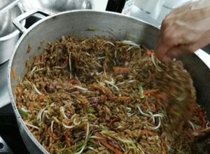 Una foto de Arroz Thai sin ningún tipo de carne