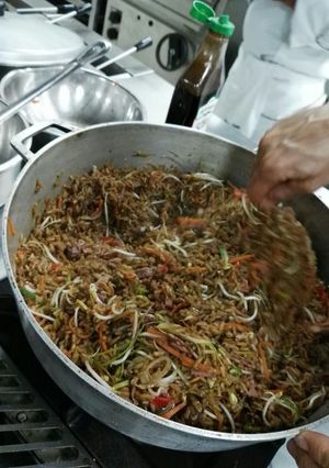 Una foto de Arroz Thai sin ningún tipo de carne