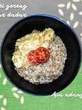 Nasi goreng telur dadar apa adanya