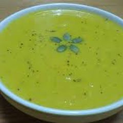A picture of Pumpkin Soup.