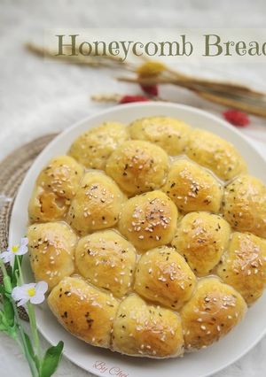 Foto resep Khaliat Al Nahal aka Honeycomb Bread