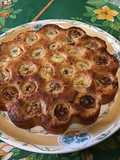 Gâteau fondant multi fruits (coings, pomme, bananes)