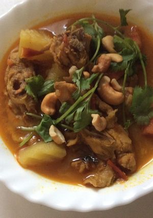 Hình của món Gà cà ri.