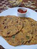 Banana Flower Thepla