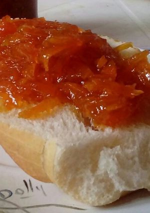 Una foto de Mermelada de zanahoria y naranja
