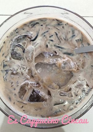 Foto resep Es Cappuccino Cincau