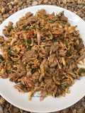 “ยำหมูน้ำพริกเผาใส่มะม่วง”