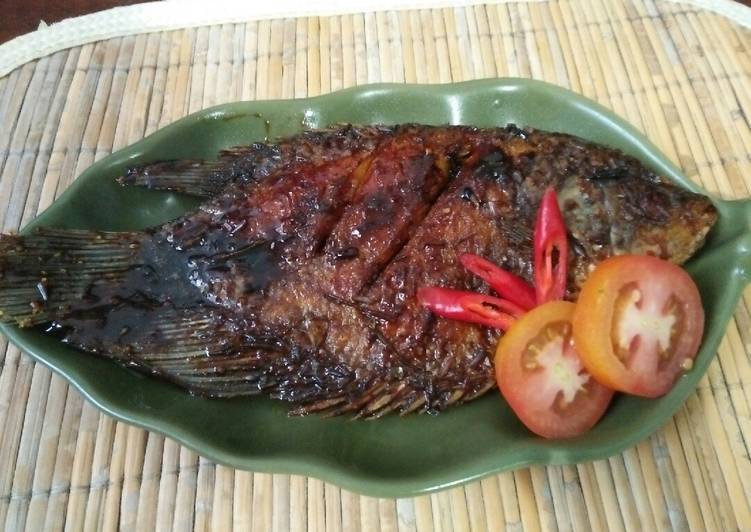 Resep Gurami panggang kecap Anti Gagal