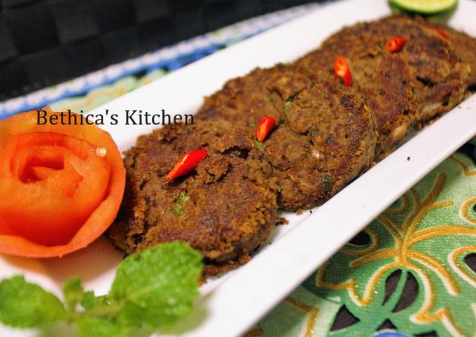 Smoked Veg. Galouti Kebab Recipe by Bethica Das Cookpad