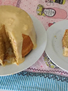 Foto de Bolo de laranja com casca