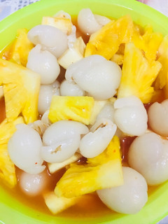 Foto resep Asinan rambutan nanas