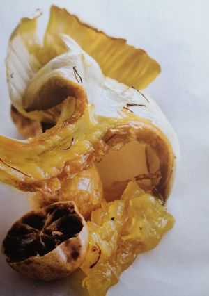 Une photo de Petit Ragoût de Pleurotes au safran