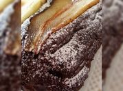 Una foto di pere cacao in polvere