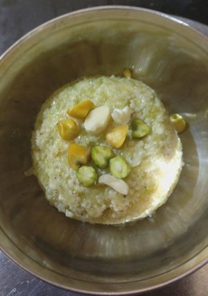A picture of Bottle Gourd Halwa With Sister'se Unconditional Love.