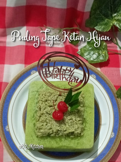 Foto resep #496 Puding Tape Ketan Hijau