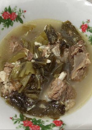 Foto resep Baikut sayur asin simple (non halal)