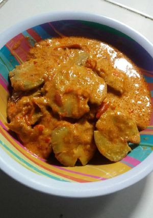 Foto resep Jengkol masak santan pedas