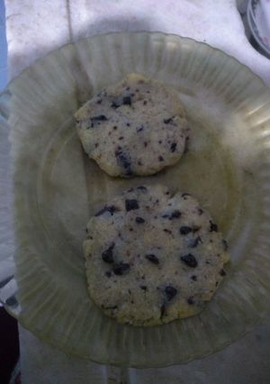 Una foto de Galletas de harina de almendras y choco