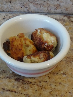 Una foto de Croquetas de jamón y champiñón