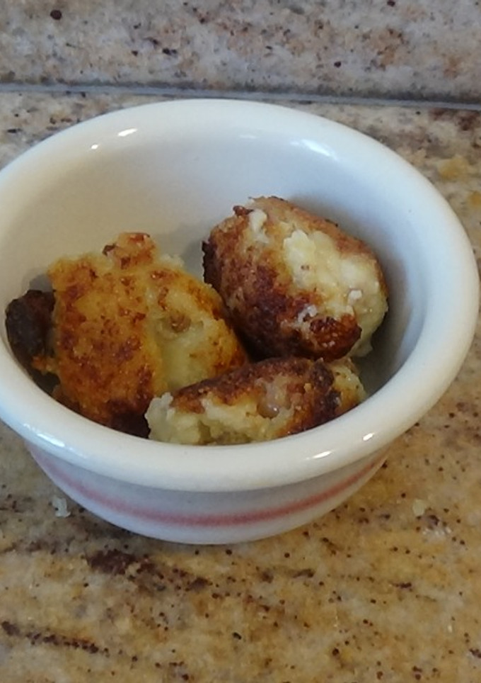 Una foto de Croquetas de jamón y champiñón