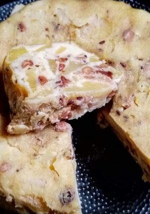 Una foto de Mini torta de manzana y maní