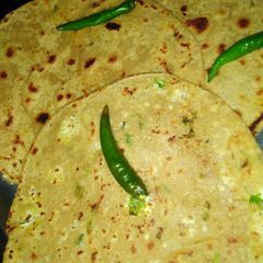 A picture of Paneer Paratha.