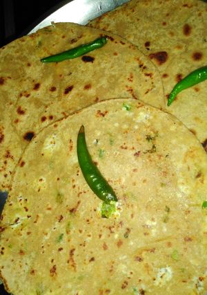 A picture of Paneer Paratha.