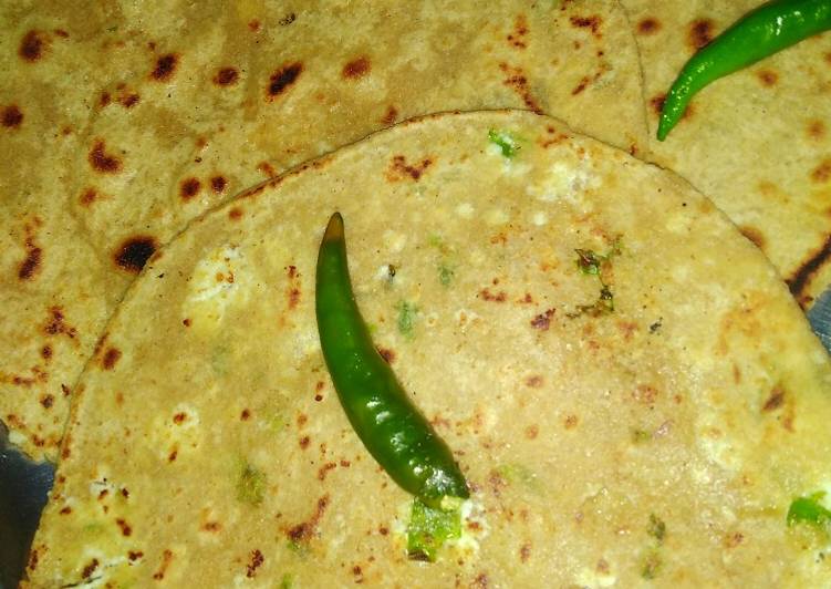 Recipe of Perfect Paneer Paratha