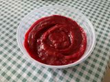 Compote d’abricots, nèfles et groseilles
