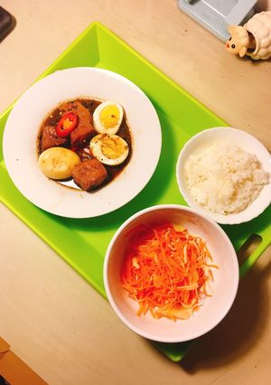 Hình của món Thịt kho hột vịt.