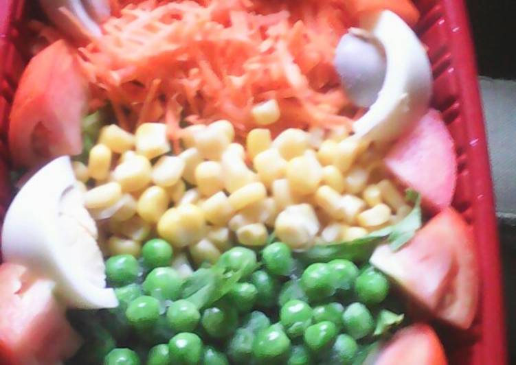 Easiest Way to Prepare Quick Vegetable salad