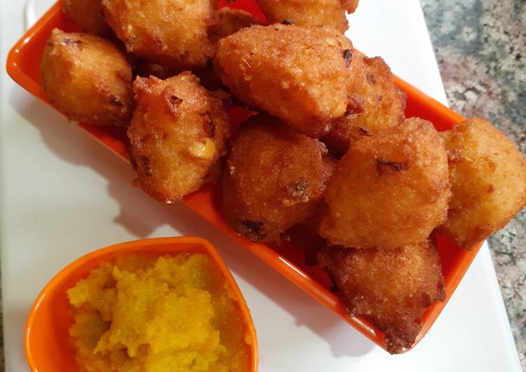 Step-by-Step Guide to Cook Delicious Crispy semolina fritters