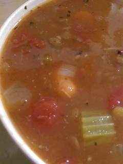 A picture of Italian Lentil Soup.