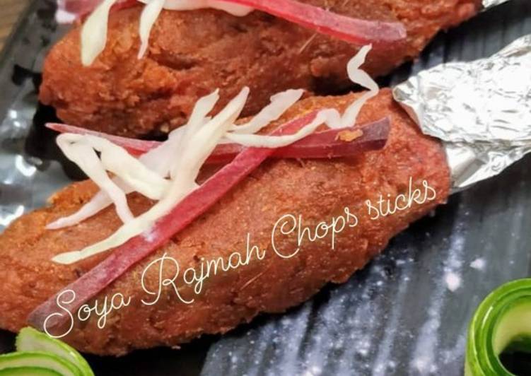 Steps to Prepare Favorite Soya Rajmah Chop Sticks