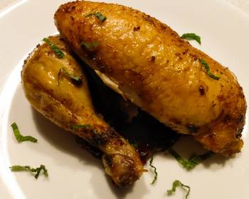 Ultimate Make Recipe Roast chicken with lingonberry mint sauce Savory Delicious