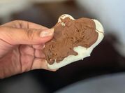 Una foto de yogurt con cacao