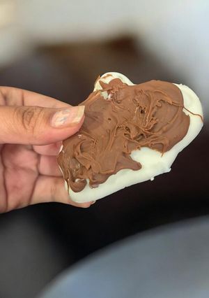 Una foto de Barritas frias de yogurt