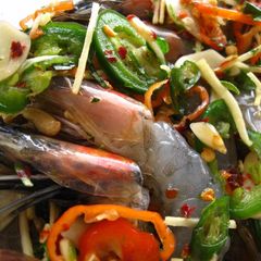 A picture of Thai-Korean Inspired Preserved Shrimp (Gejang Style Koong Chae Nam Pla).