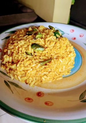 A picture of Green Jollof Rice1.