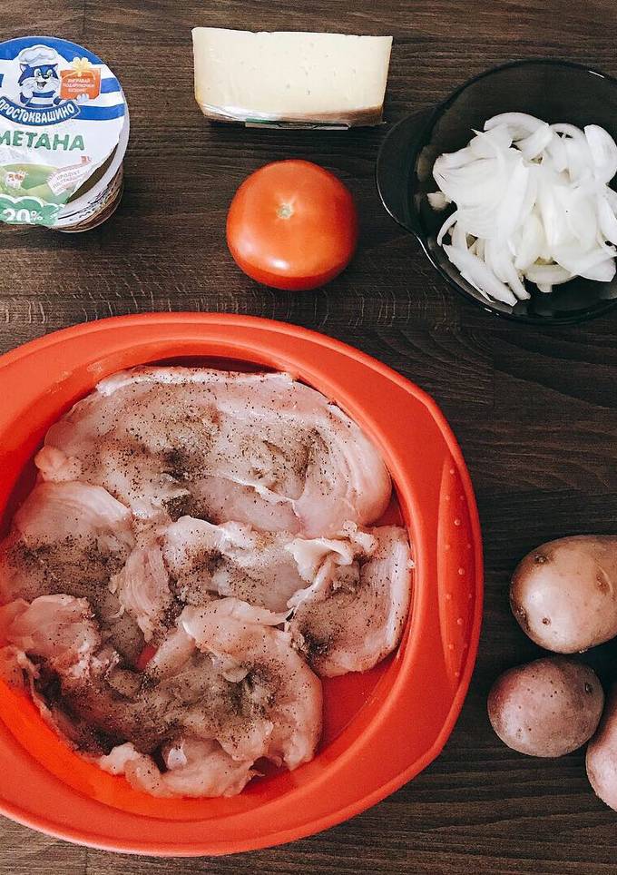 ПП мясо по-французски