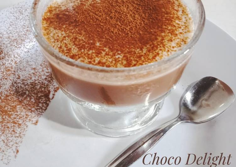Choco Delight Panna Cotta