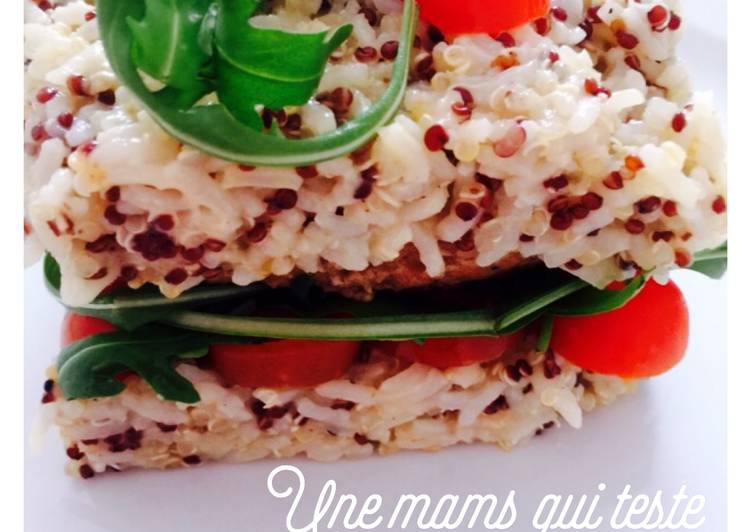 Recette: Rice burger