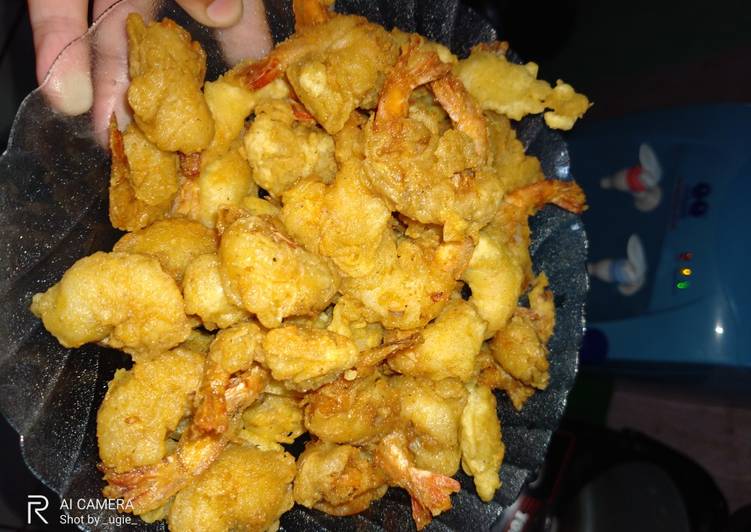 Resep Udang goreng crispy dapoer Bunda Haffizh_Shafa, Lezat