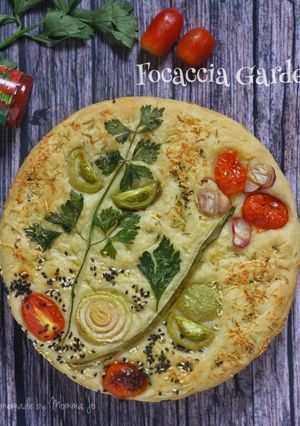 Foto resep Focaccia Garden